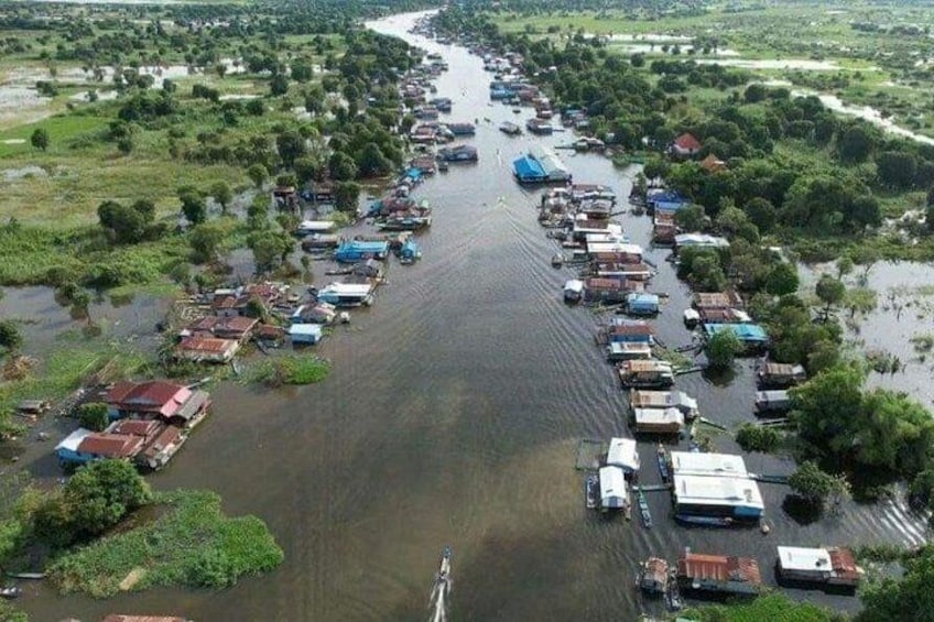 Kampong Khleang Floating Village and Tonle Sap Half Day Tour 5