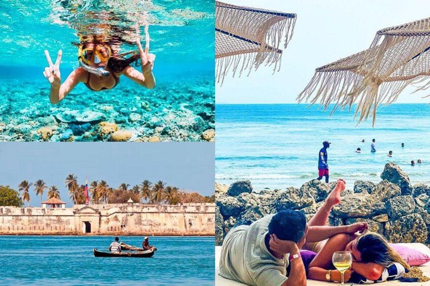 Cartagena's Rosario Islands 5-Site Boat Tour with Lunch & Snorkel 2
