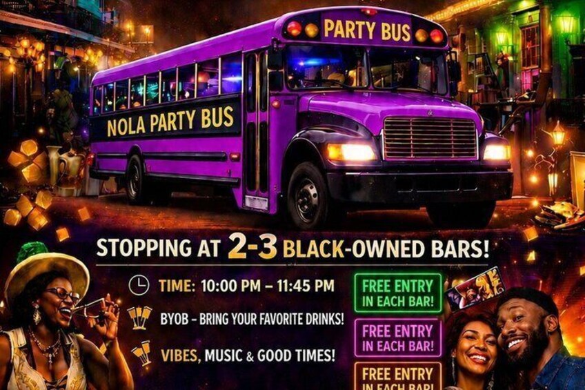 Nola Party Bus Tour 2