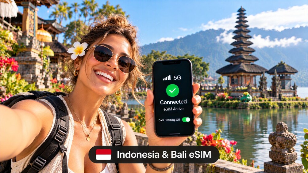 Indonesia & Bali: Roaming Internet with eSIM Mobile Data Plan  1