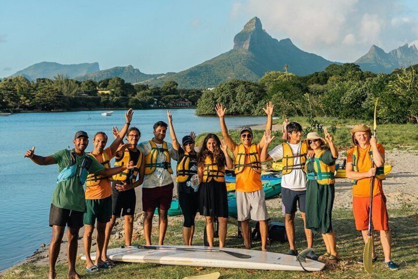 Guided Sunset Kayak Tour in Mauritius 2