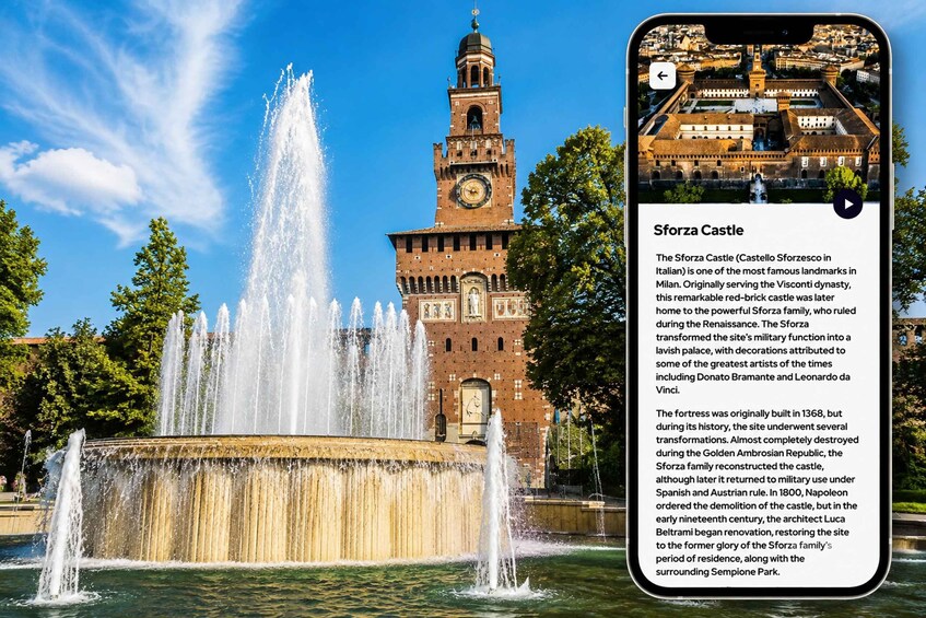 Picture 1 for Activity Milan: Sforza Castle Entry Ticket with Digital Audio Guide 2
