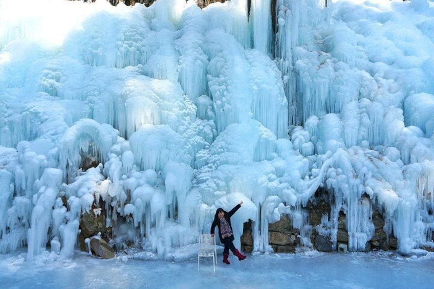 From Seoul : Mounatin, Hanok Village, Wild Grapes or Ice Wall 2