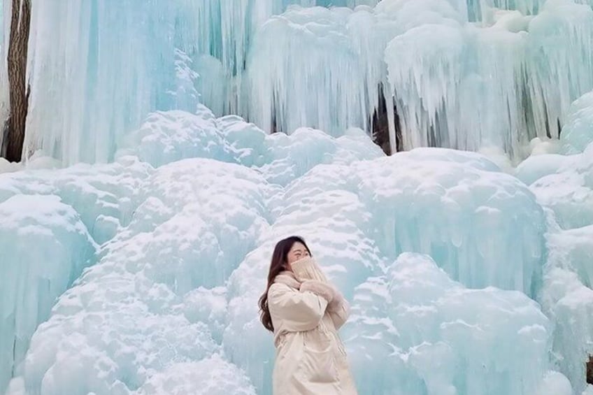 From Seoul : Mounatin, Hanok Village, Wild Grapes or Ice Wall 4