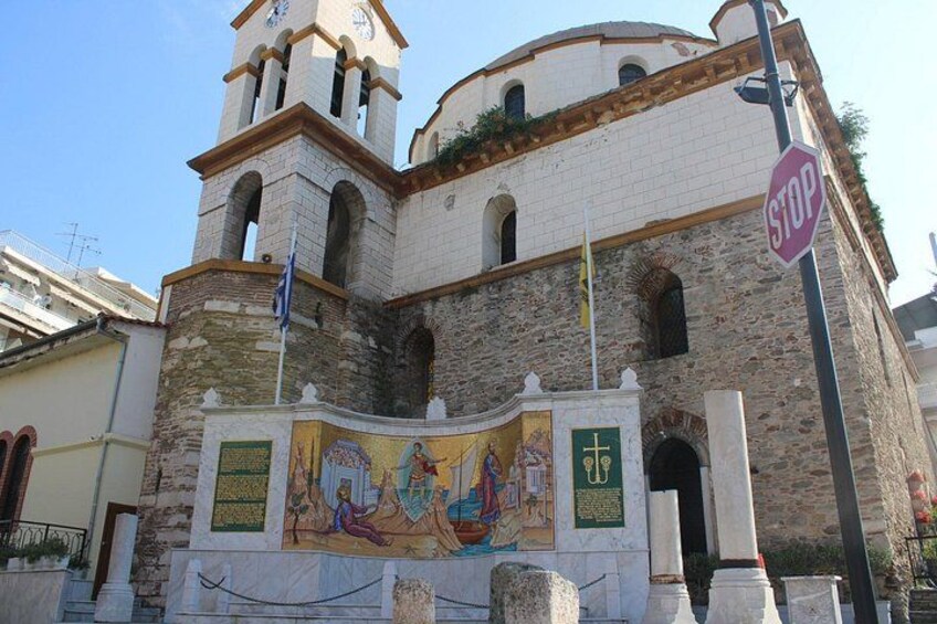 Apostle Paul Mosaic at St Nicolas Church 2