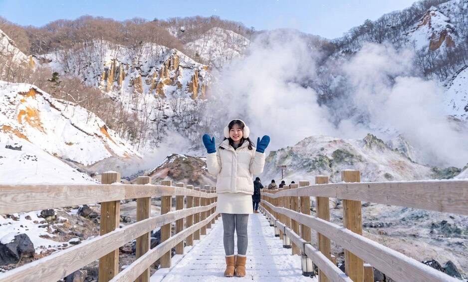With Lunch│Mt. Usu, Noboribetsu, Lake Shikotsu Day Trip 1