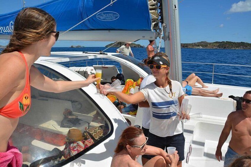 Best Sailing Catamaran, Beach and Snorkel - Cruise Ship Friendly 3