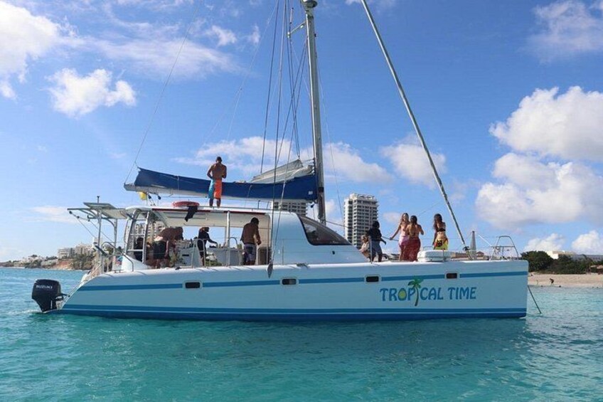 Best Sailing Catamaran, Beach and Snorkel - Cruise Ship Friendly 1