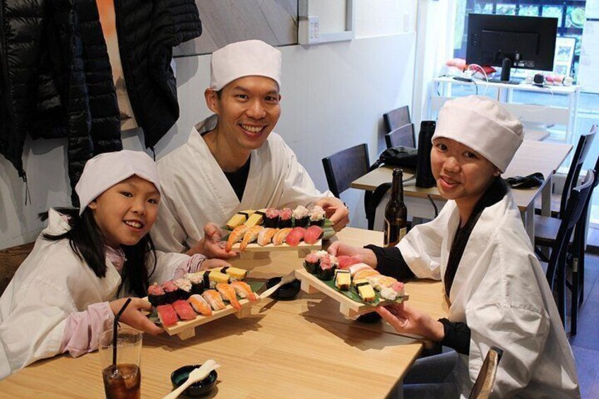 Osaka Sushi Making Experience 4