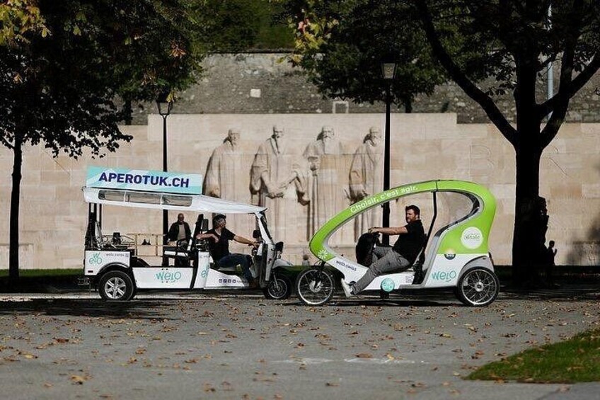 Private Guided Geneva 1 Hour 15 min TukTuk City Tour 2