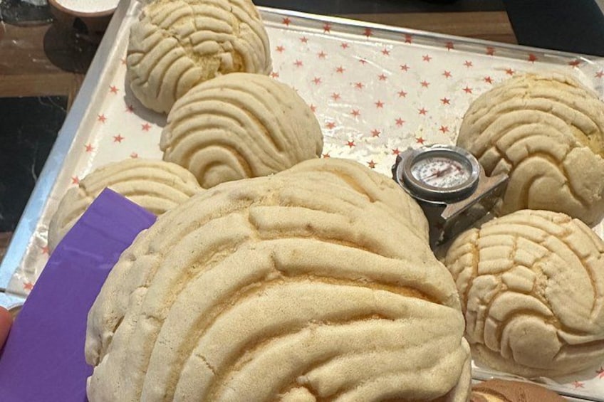 Baking Delicious Traditional Mexican Bread 5