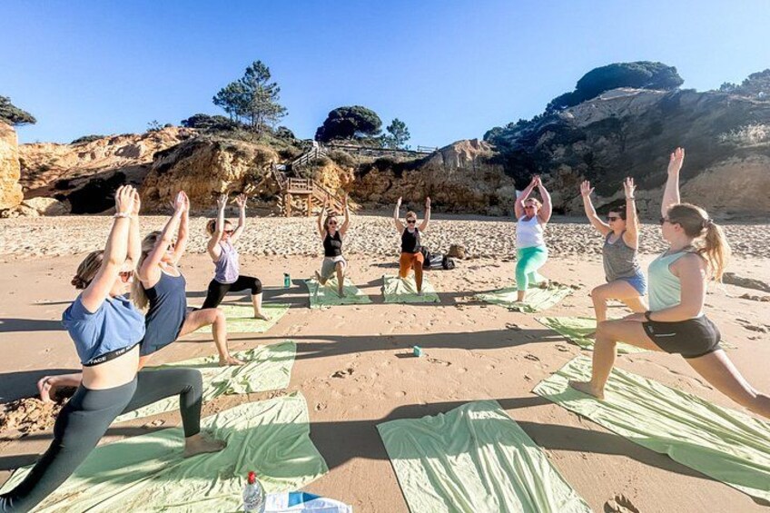 Yoga Flow on the Beach 1