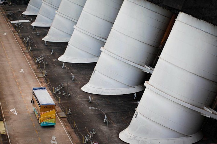 Visit to Itaipu: Entrance Ticket for Panoramic View and shuttle 2
