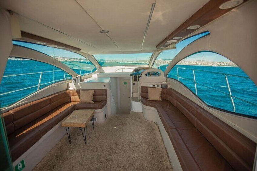 Istanbul Private Luxury Yacht on Bosphorus 14 mt 46feet 5