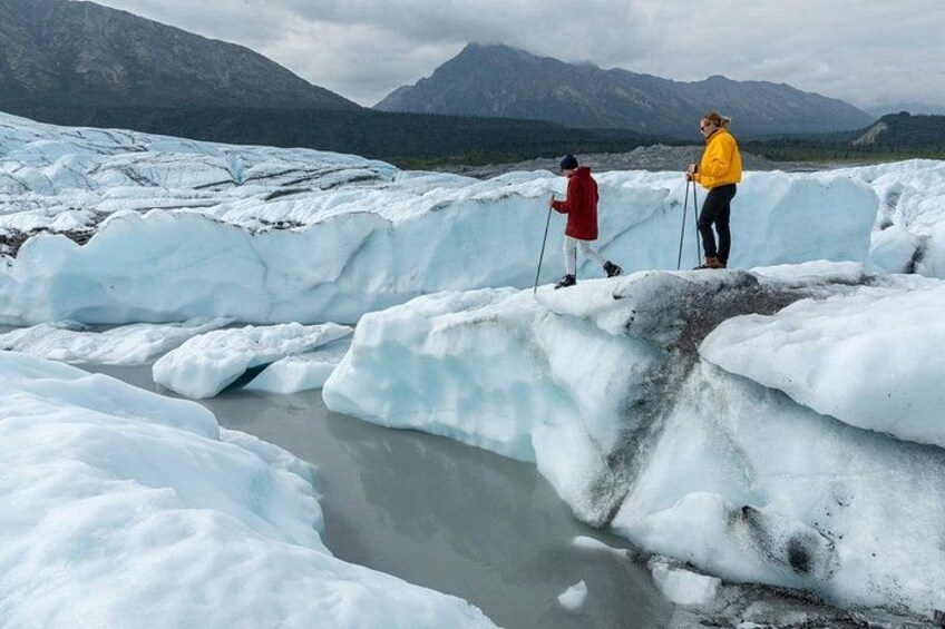 Matanuska Glacier Hike with Lunch Summer and Winter 4