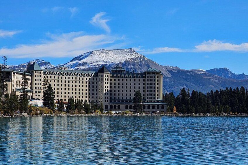 Lake Louise Fairmont view 2