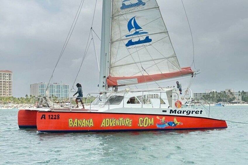 Banana Adventure Catamaran Tropical Sunset Sail 3