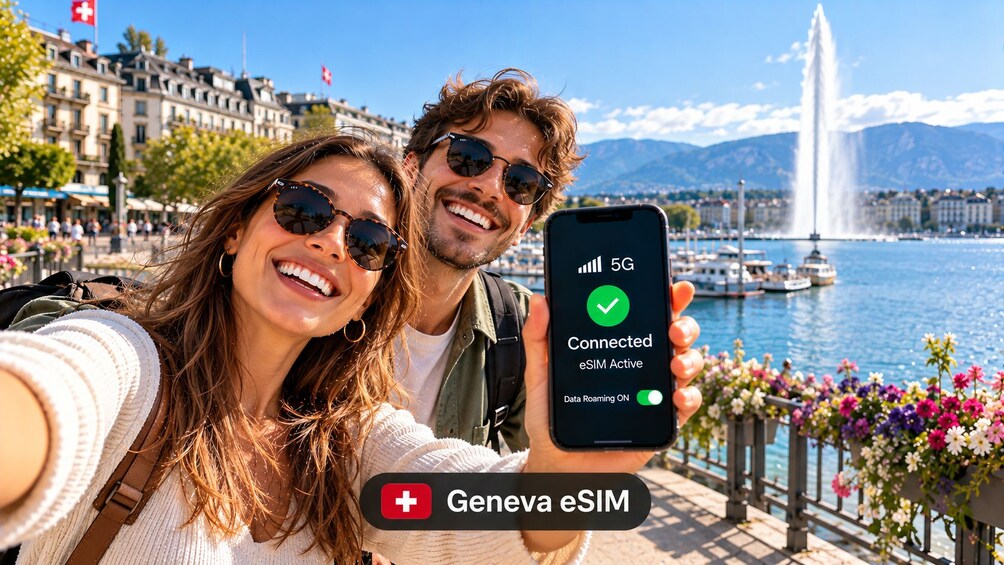 Geneva: Unlimited Switzerland Internet with eSIM Mobile Data Plan 1
