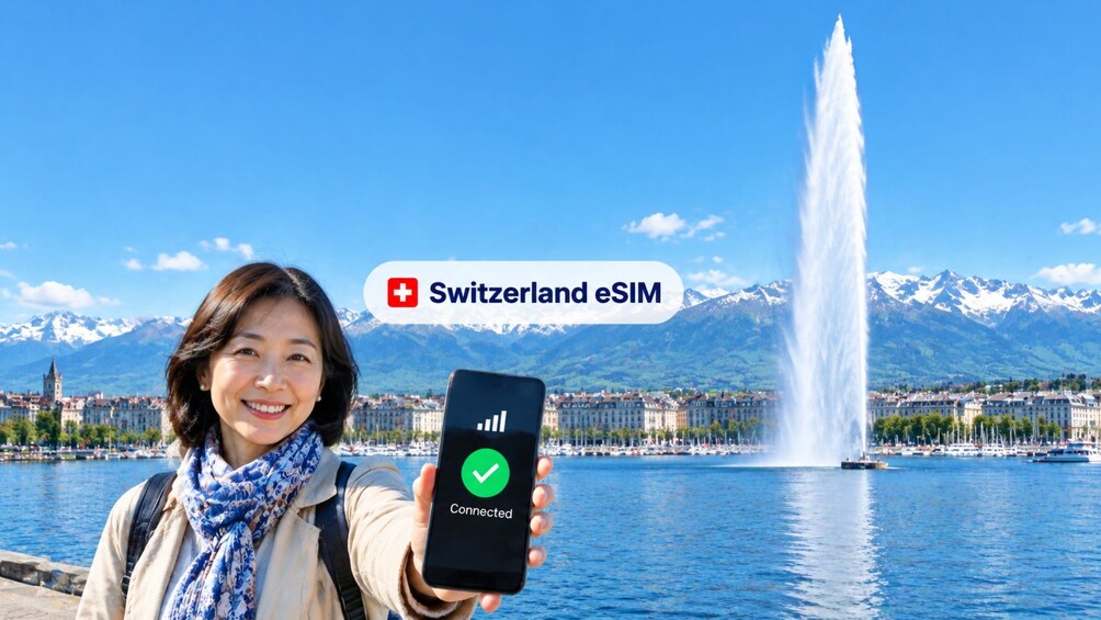 Geneva: Unlimited Switzerland Internet with eSIM Mobile Data Plan  1