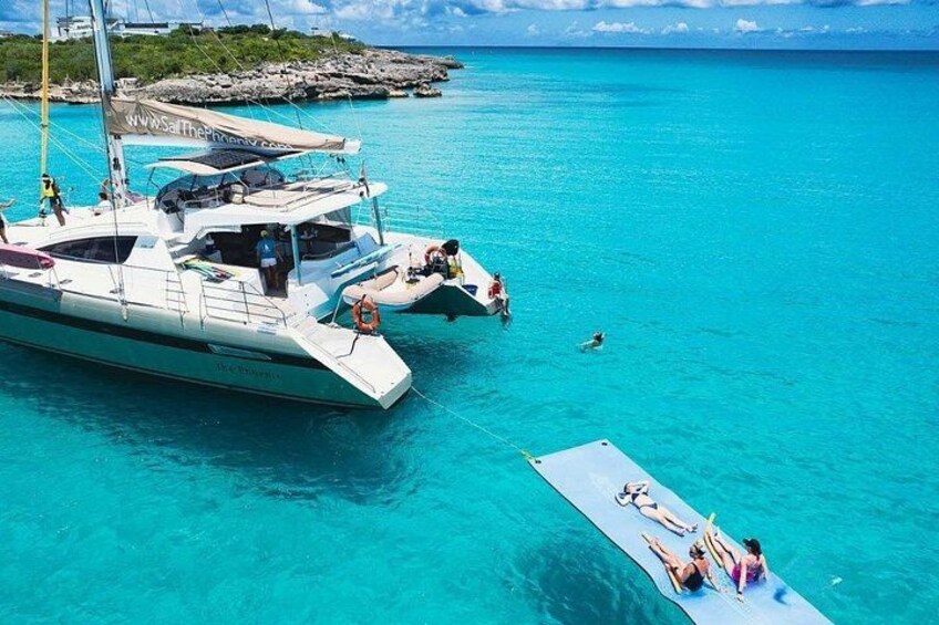 Best Luxury Catamaran Day Sail St Maarten on The Phoenix (Public) 1