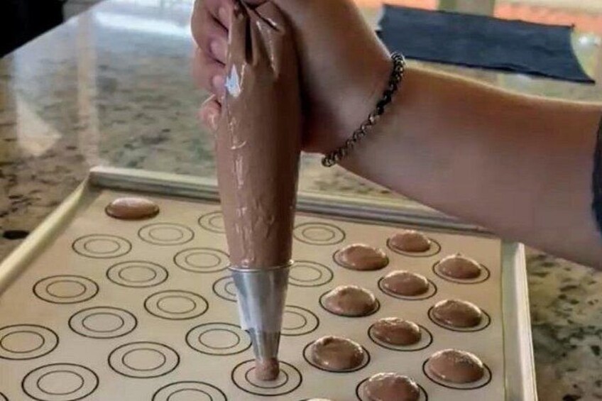 Chocolate Macarons Workshop in Puerto Vallarta 5