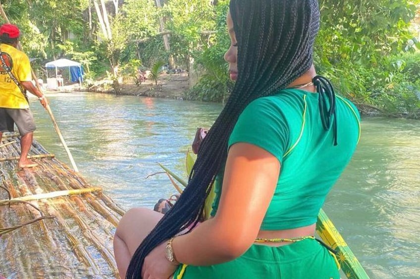 Private Montego Bay Bamboo Rafting with Limestone Foot Massage 3