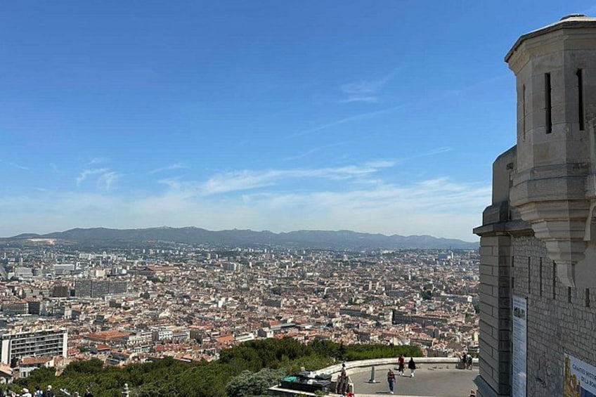 Marseille from Notre Dame de la Garde 2