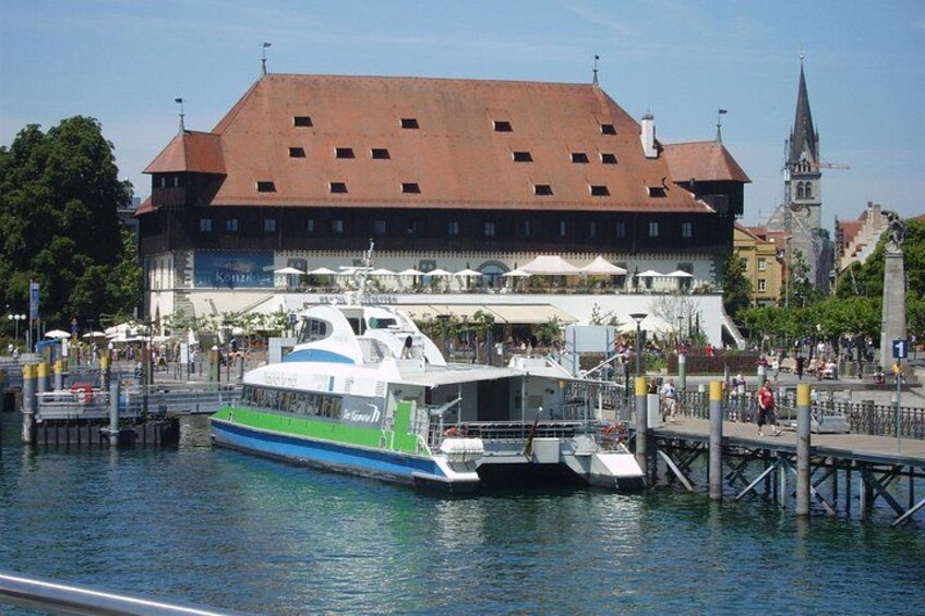 Port with council building 1