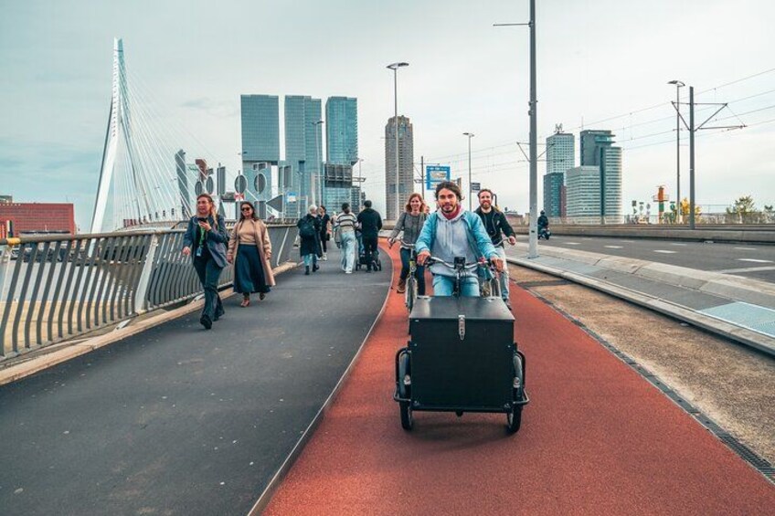 On the Erasmus bridge 3