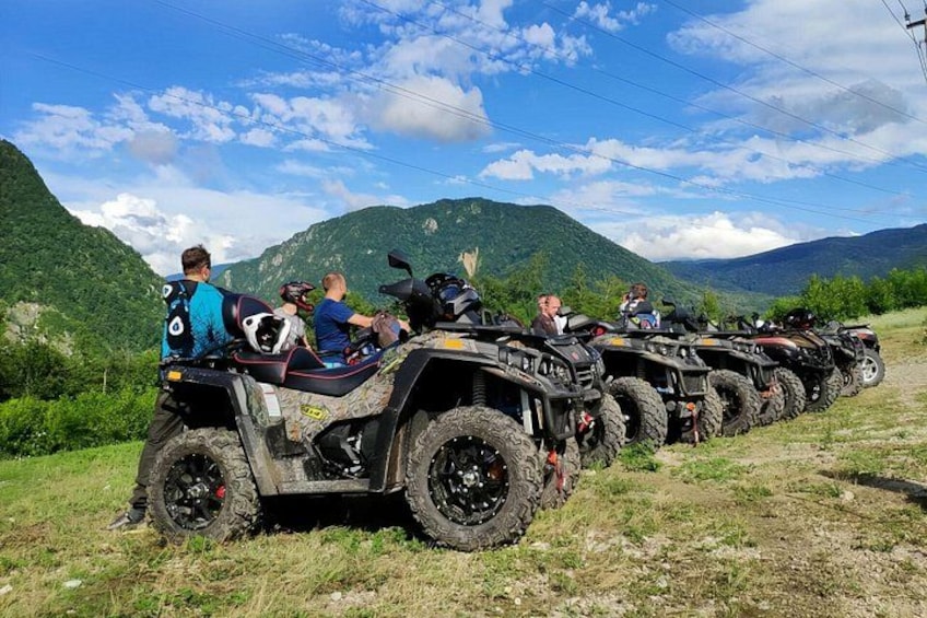Batumi: Mtirala ATV Buggy CanAm Maverick & Horse Riding Adventure 3