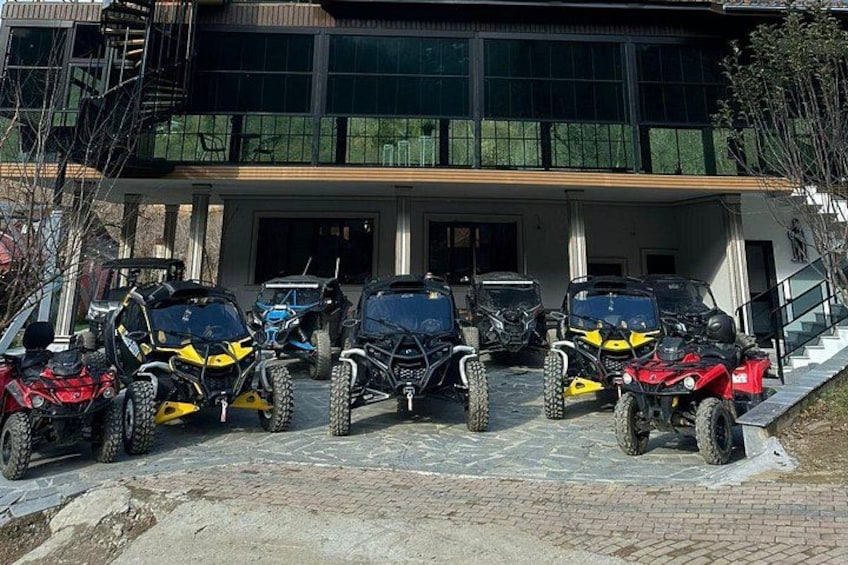 Batumi: Mtirala ATV Buggy CanAm Maverick & Horse Riding Adventure 2