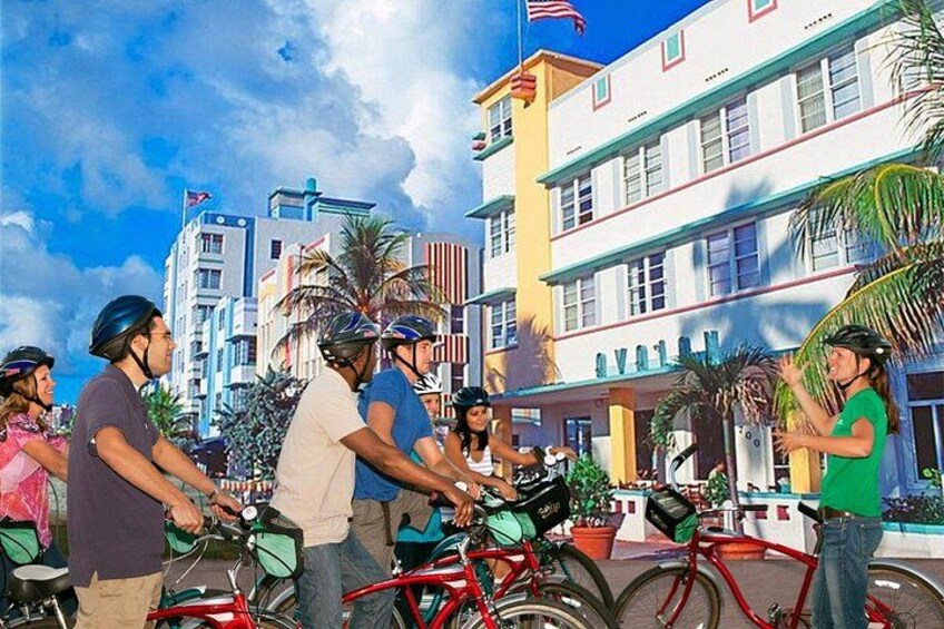 Discover Miami’s iconic Art Deco gems as our expert guides share fun and fascinating stories. It’s a highlight of our South Beach Bike Tours and a must on any Miami Bike Tour! 5