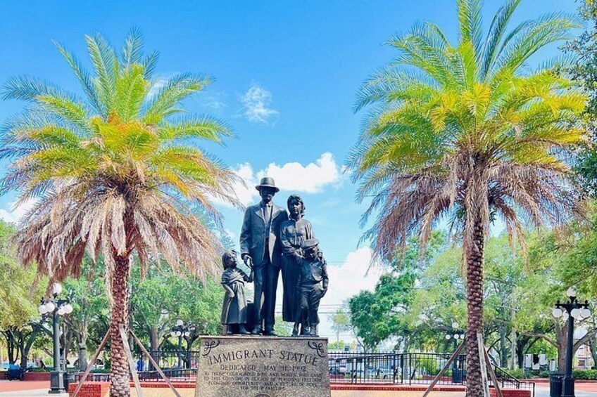 Dedication to the many immigrants located in Ybor City 2