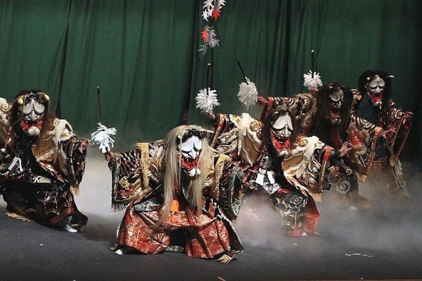 Hiroshima Kagura Performance Entry Ticket 4