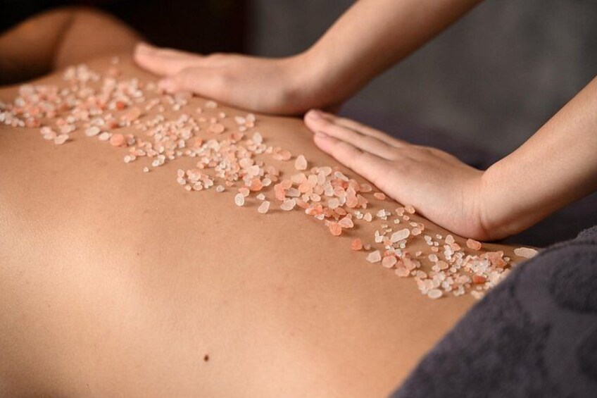 Sea salt cleanses the skin by removing dead cells and impurities on the skin's surface. 5