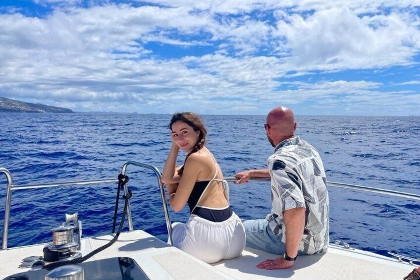 From Calheta: Private Morning/Sunset Catamaran Tour w/ Open Bar 2