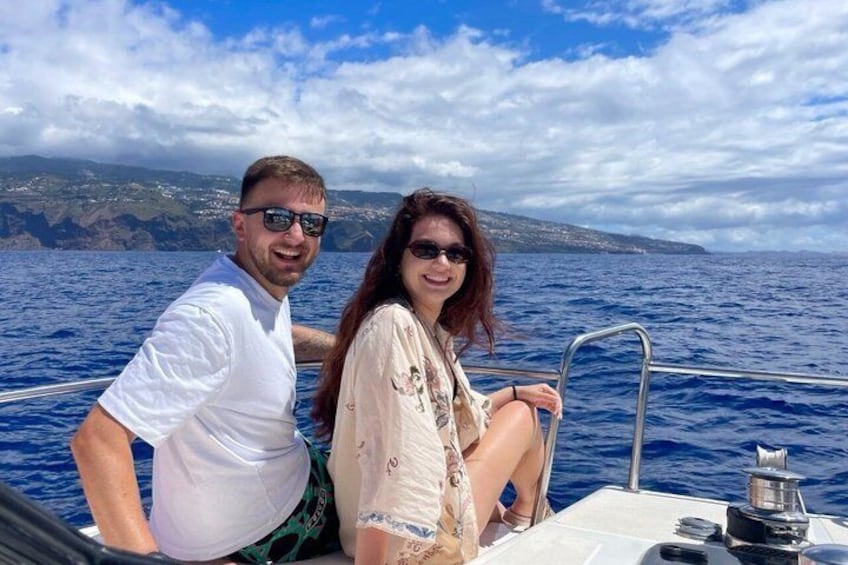 From Calheta: Private Morning/Sunset Catamaran Tour w/ Open Bar 2