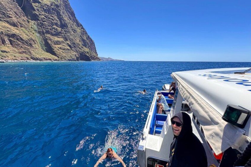 From Calheta: Private Morning/Sunset Catamaran Tour w/ Open Bar 4