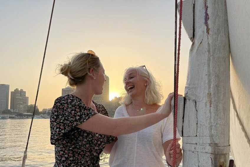 Private Felucca Tour in Cairo Nile River 1