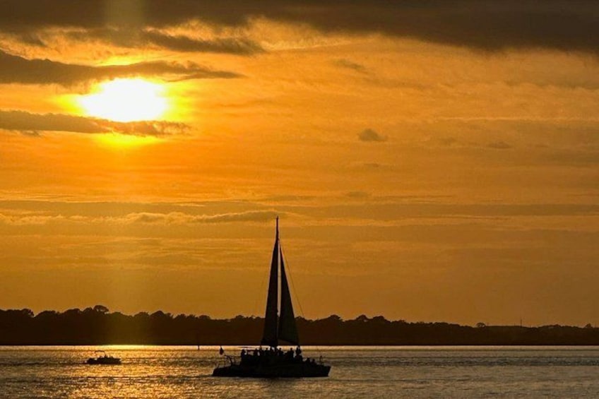 Charleston Iconic Sunset Sail - Lux Catamaran w/Bar & Bathrooms 5