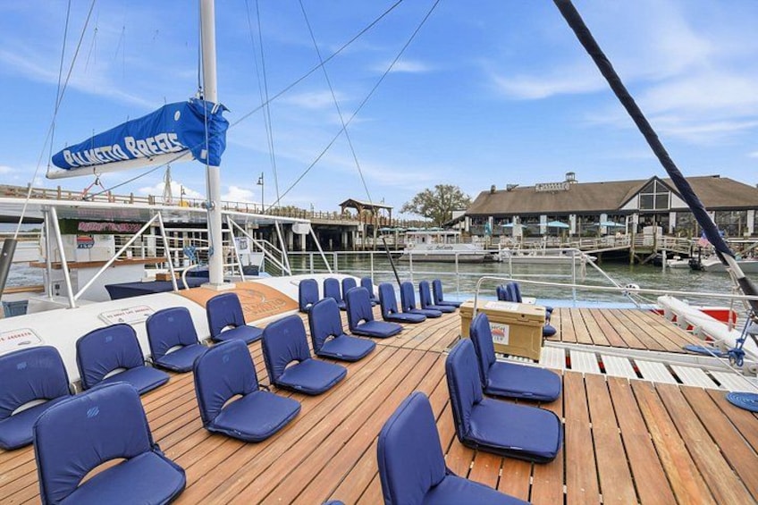 Charleston Iconic Sunset Sail - Lux Catamaran w/Bar & Bathrooms 3