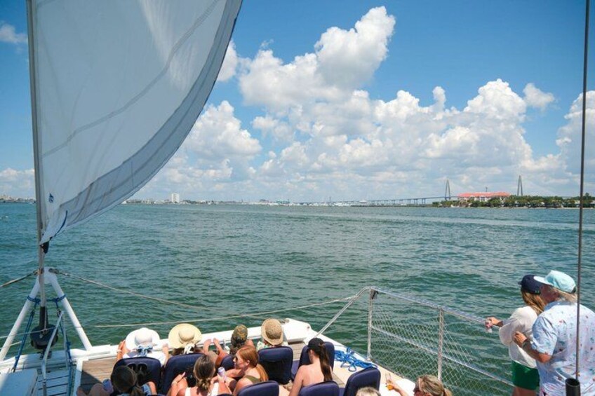 Charleston Iconic Sunset Sail - Lux Catamaran w/Bar & Bathrooms 2