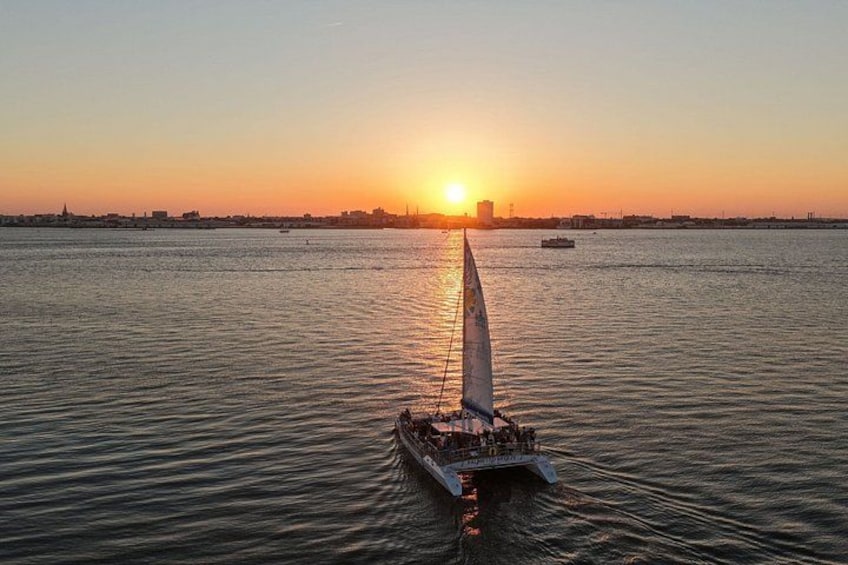 Charleston Iconic Sunset Sail - Lux Catamaran w/Bar & Bathrooms 4