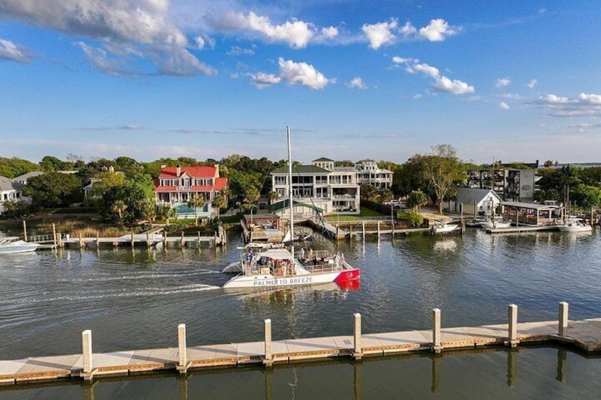 Charleston Iconic Sunset Sail - Lux Catamaran w/Bar & Bathrooms 2