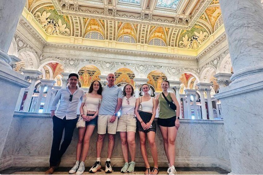 Main Hall tour at the library of Congress 3