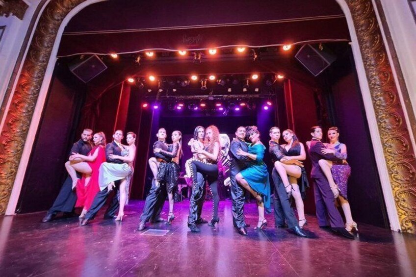 Palacio Tango: Tango Show at the Piazzolla Theater with Dinner 1