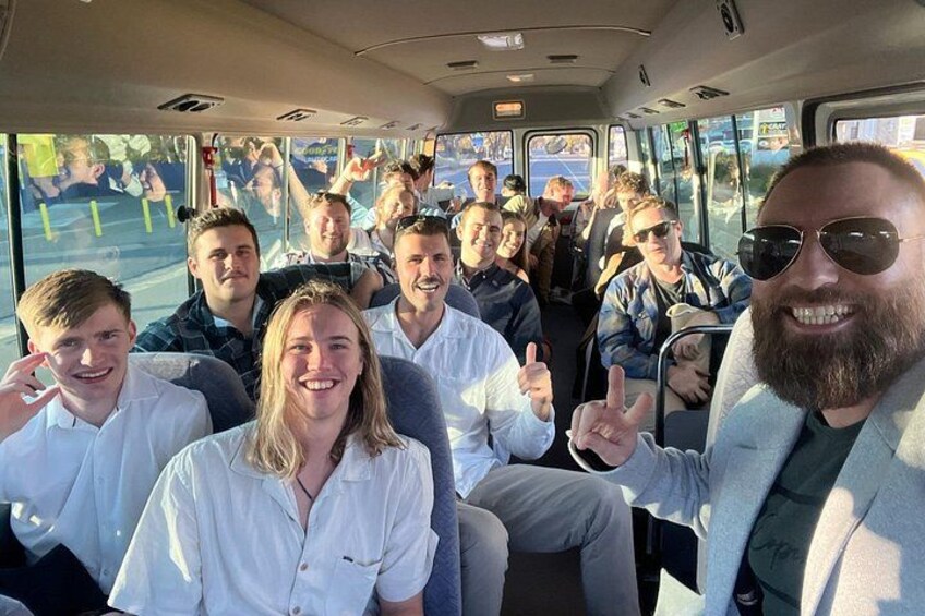 On board the Groovy Bus 2