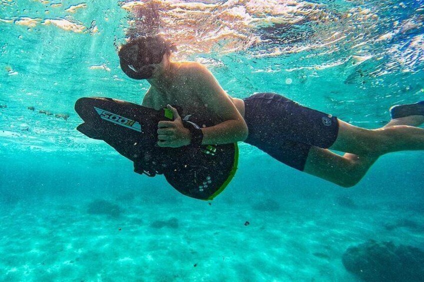 Eco Friendly Sea Scooter Turtle Tour in Rarotonga 3