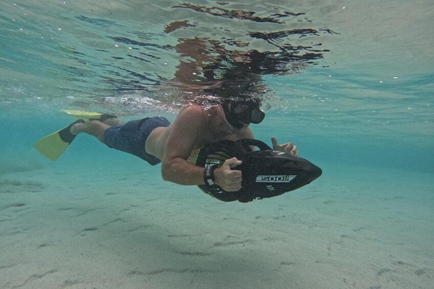 Eco Friendly Sea Scooter Turtle Tour in Rarotonga 4