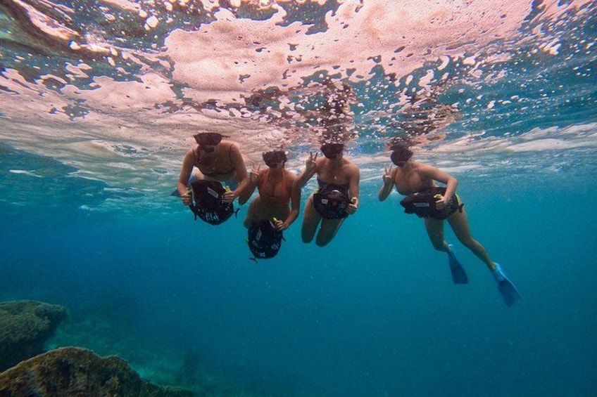 Eco Friendly Sea Scooter Turtle Tour in Rarotonga 1